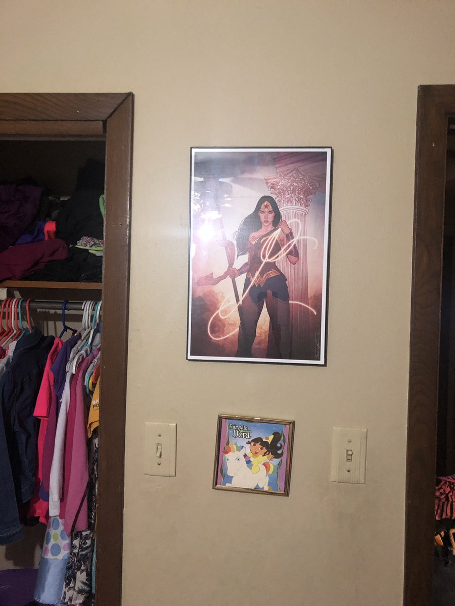 @powerscomics my daughter loves her signed print that Jenny Frison signed.  She is counting down the days until May 4.