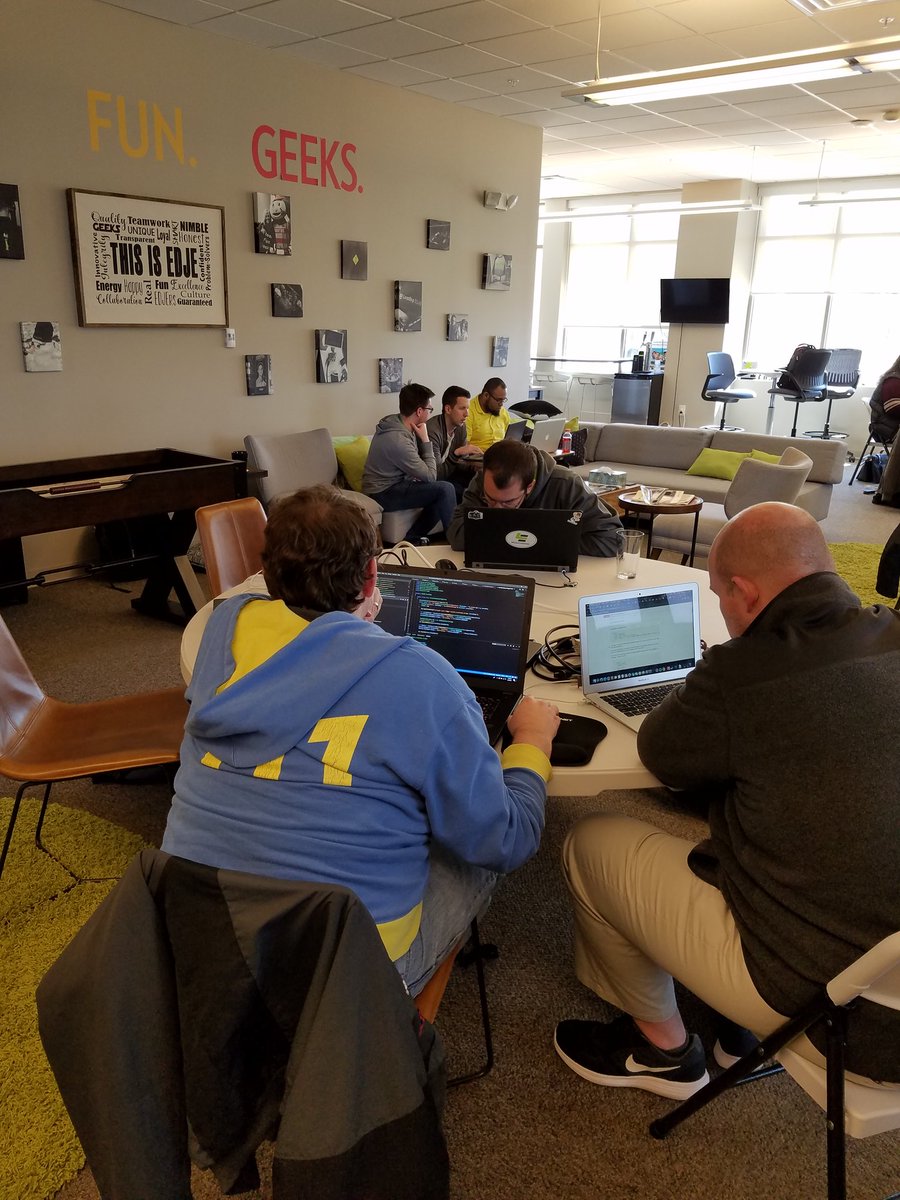 dev_mgoeke's tweet image. EDJEot hard at work simplifying Iot @LeadingEDJE #realfungeeks #innovation #learningmatters #culturematters