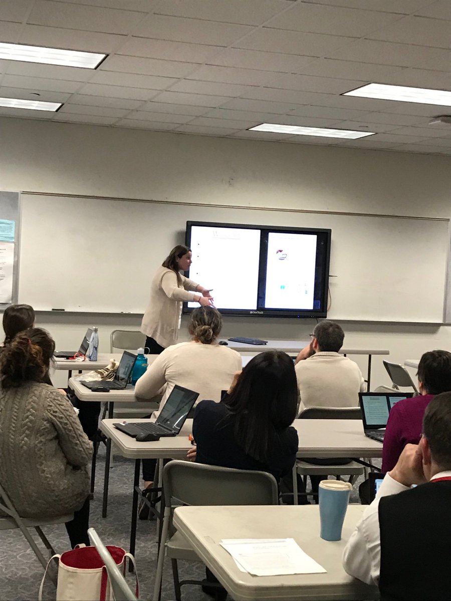 NorthMiddle1's tweet photo. Members of the NAMS #NAPSBPL cohort work with their colleagues on how to transform classroom instruction through blended learning opportunities. https://t.co/AFYqwoz2J8