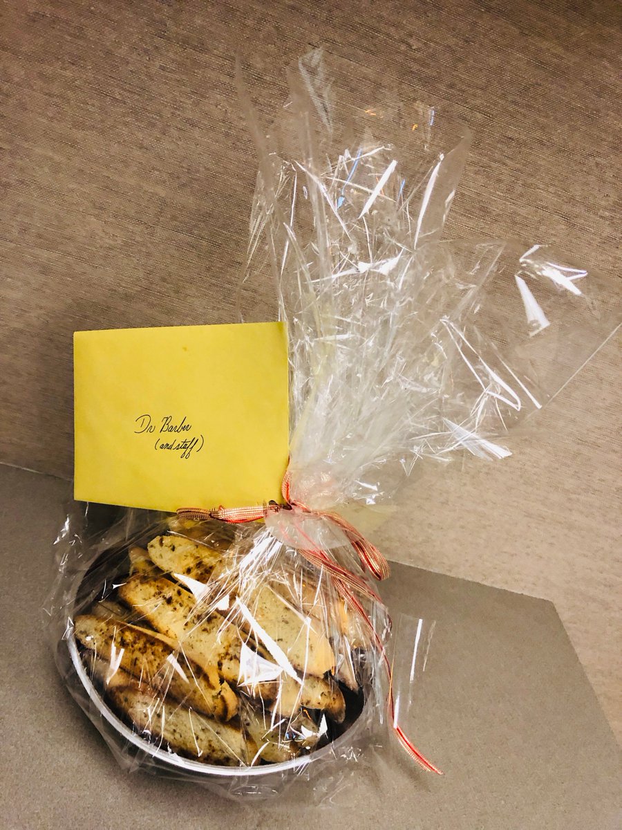 GModestoDIOS's tweet image. No joke - We appreciate all of our wonderful patients and their kind words and gestures. Here's another wonderful thank you gift we received from a patient today! #PatientGift