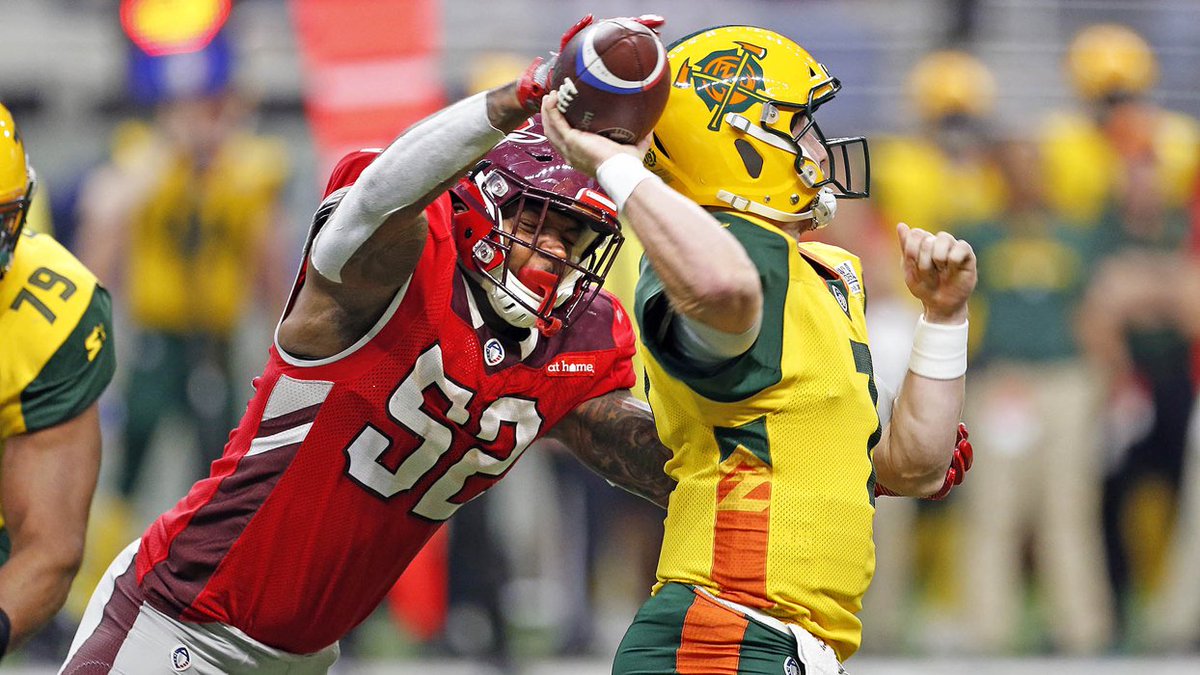 There is a new sacks leader in the @TheAAF. ‼️ @Jay_Elliott15 📰 | bit.ly/2FQPBTG #TakeCommand⚔️