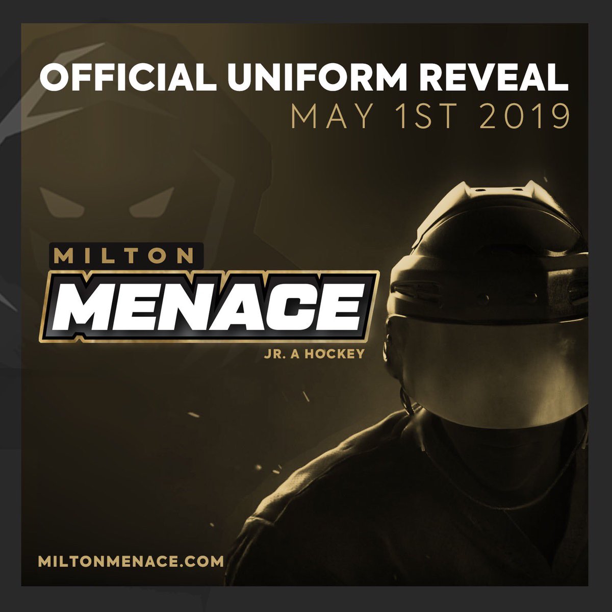 MenaceOJHL's tweet photo. You asked, but we’re still not giving it to you. 😈
The countdown begins....#MenaceInMilton https://t.co/L0QbjXLha1