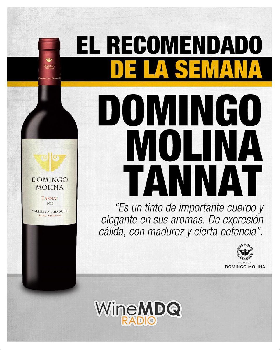 Nuestro recomendado de la semana <a href="/Dgo_Molina/">Domingo Molina</a>