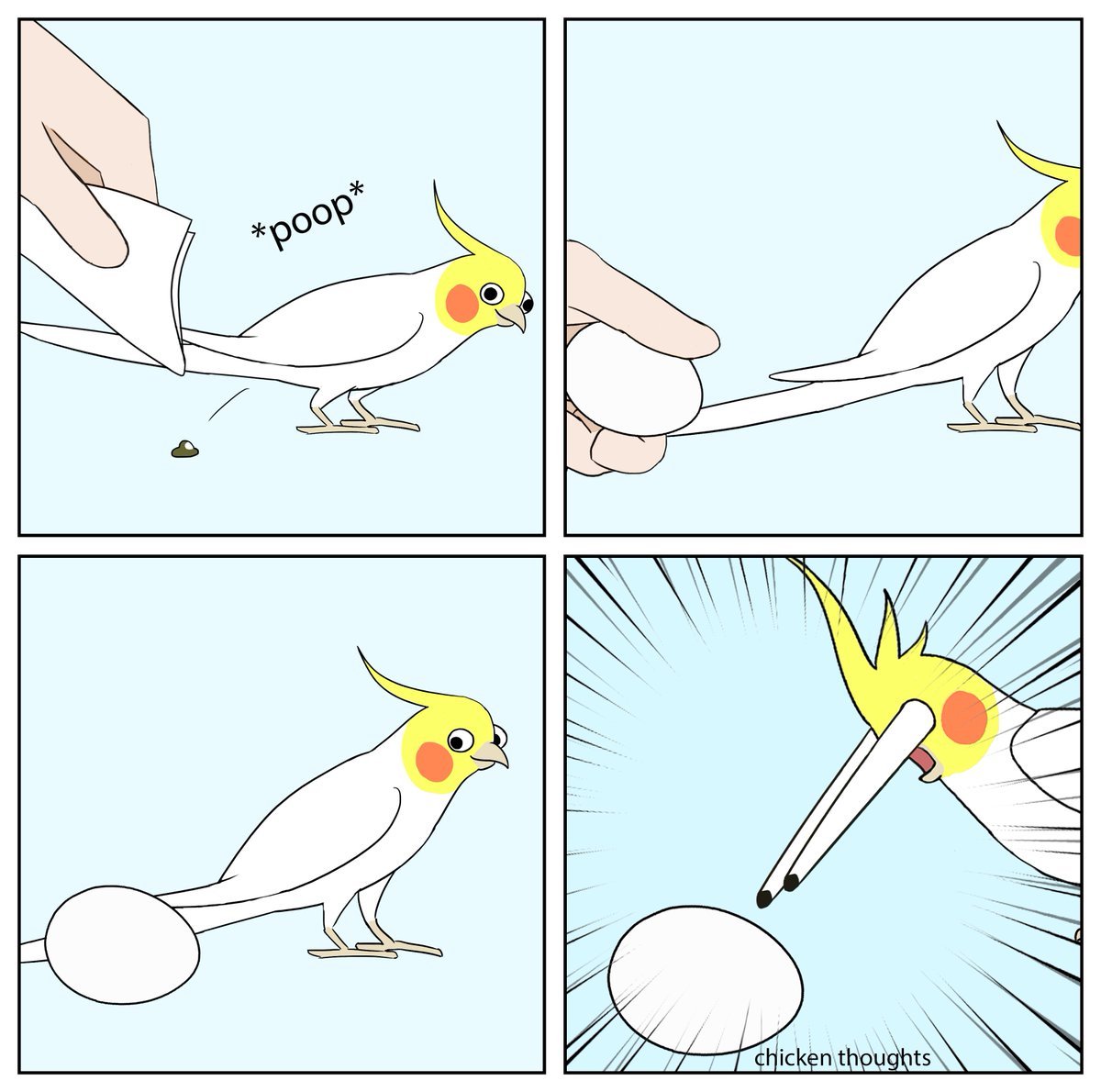 Happy April 1st :) #birb 