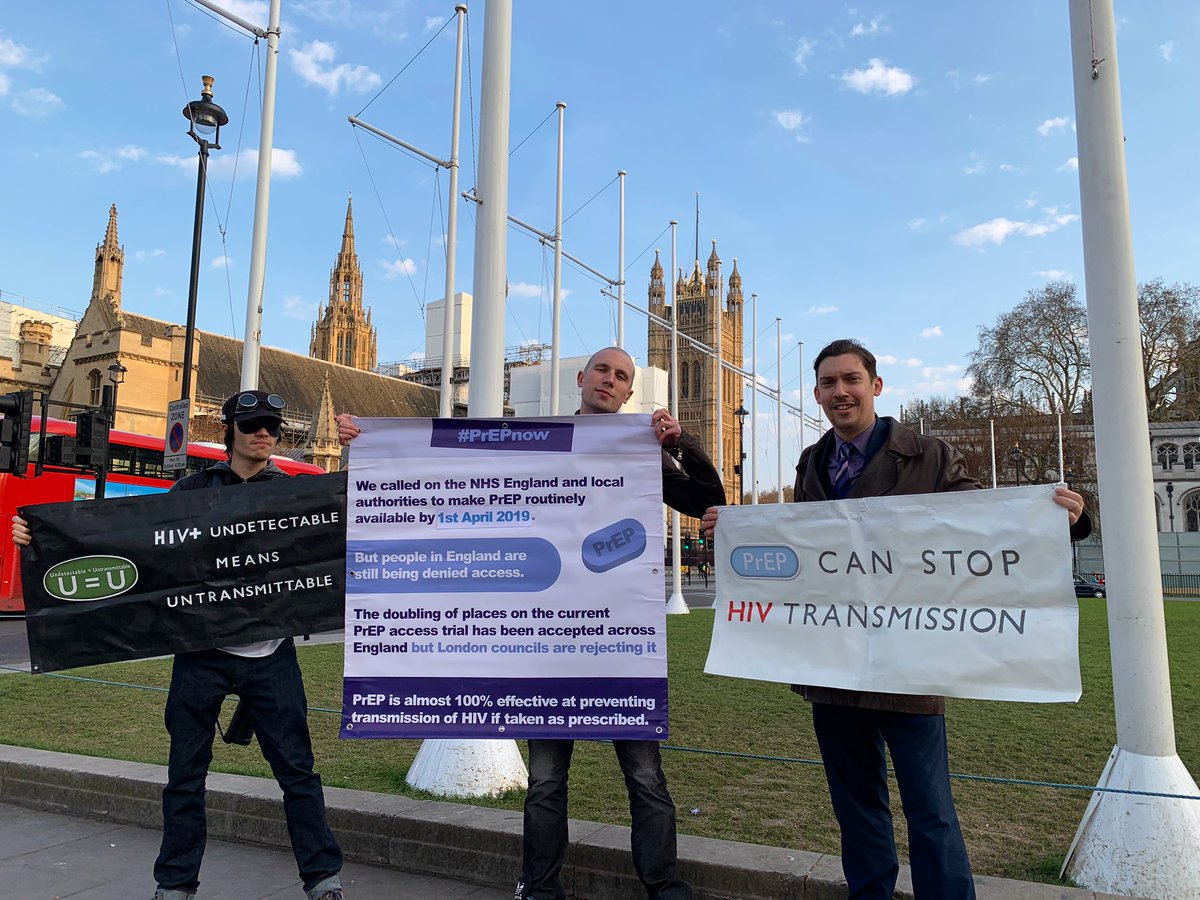 TheJasonDomino's tweet photo. Come join the demand for #PrEPnow by Parliament sq.
Here with made @Juvelad @restwalker here for the next 1/2 hr! https://t.co/tsg7qjzjSw