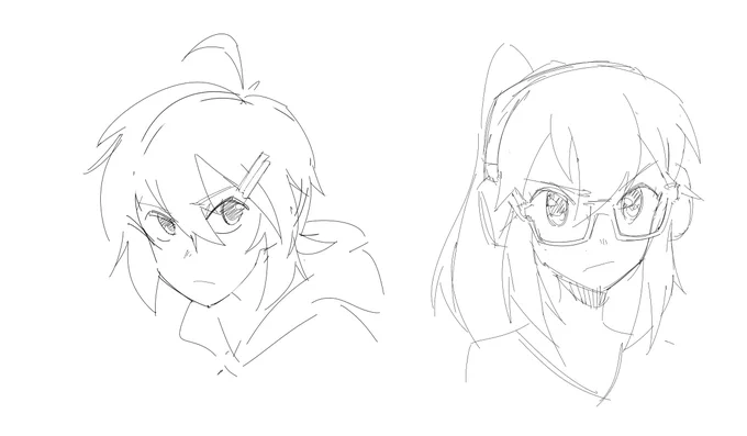 I'm sick of how i draw people so from now on i'll permanently change my art style to outright anime. 
