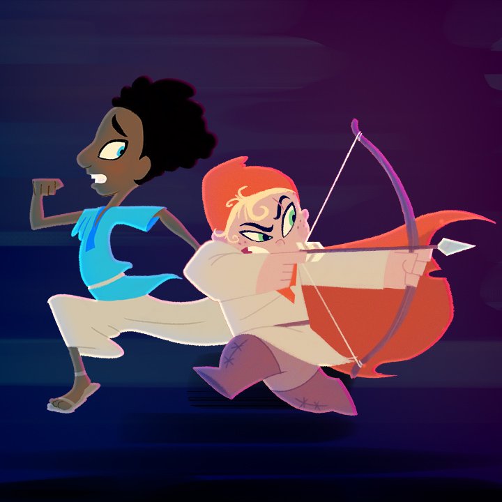 ABPositiveFilms's tweet photo. Run! 

#longawayandfarago #abpositive #characterdesign #2danimation #animation #conceptart https://t.co/FSqu1Qd0Wa