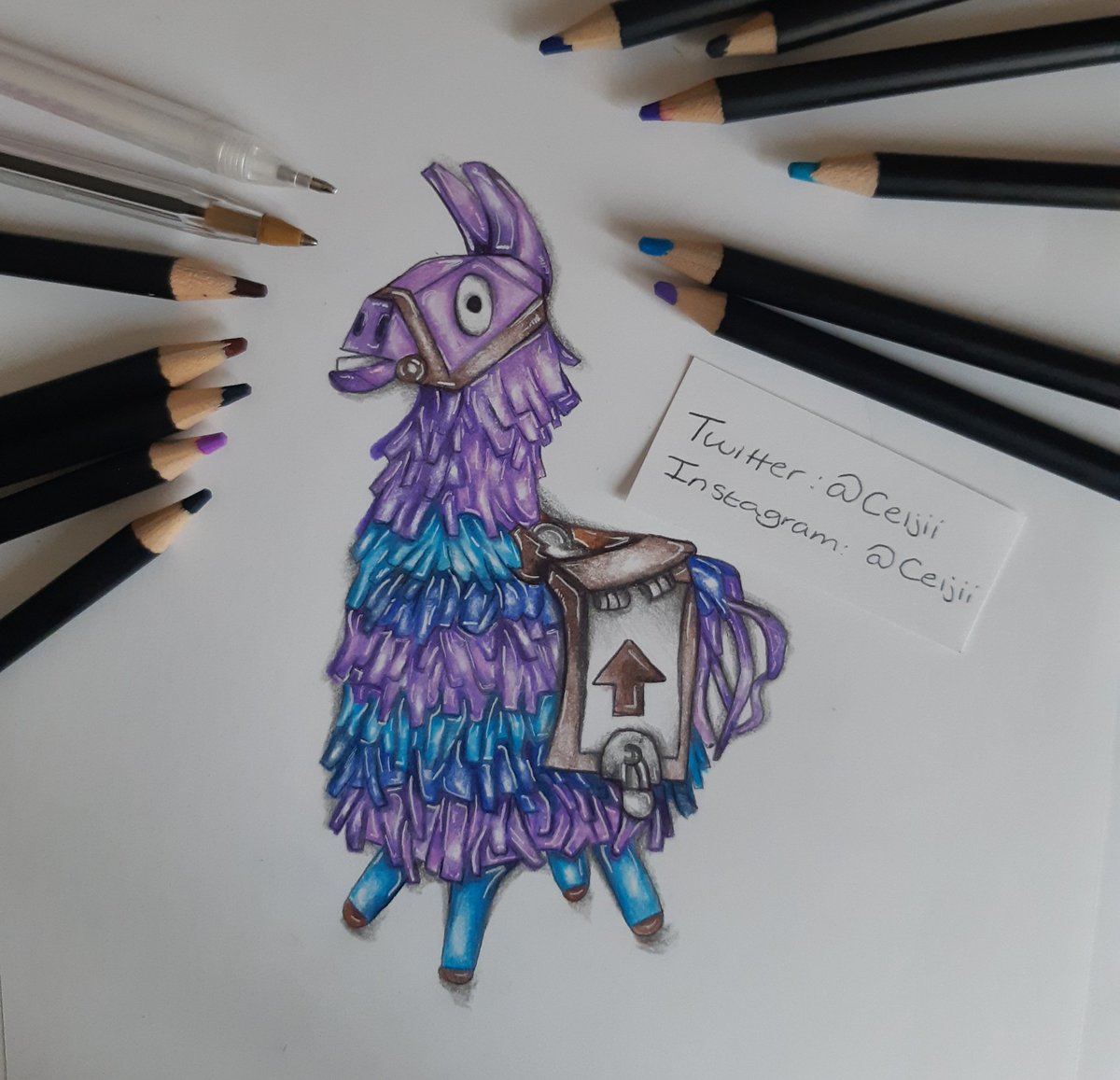 Celji On Twitter Loot Llama Pen And Pencil Drawing Redrawn It To Improve Fortnitegame Fortnite Fortniteart Fortnitefanart Lootllama Fortnitellama Fortnitedrawing Fortnitesketch Https T Co Daabyp2f9w