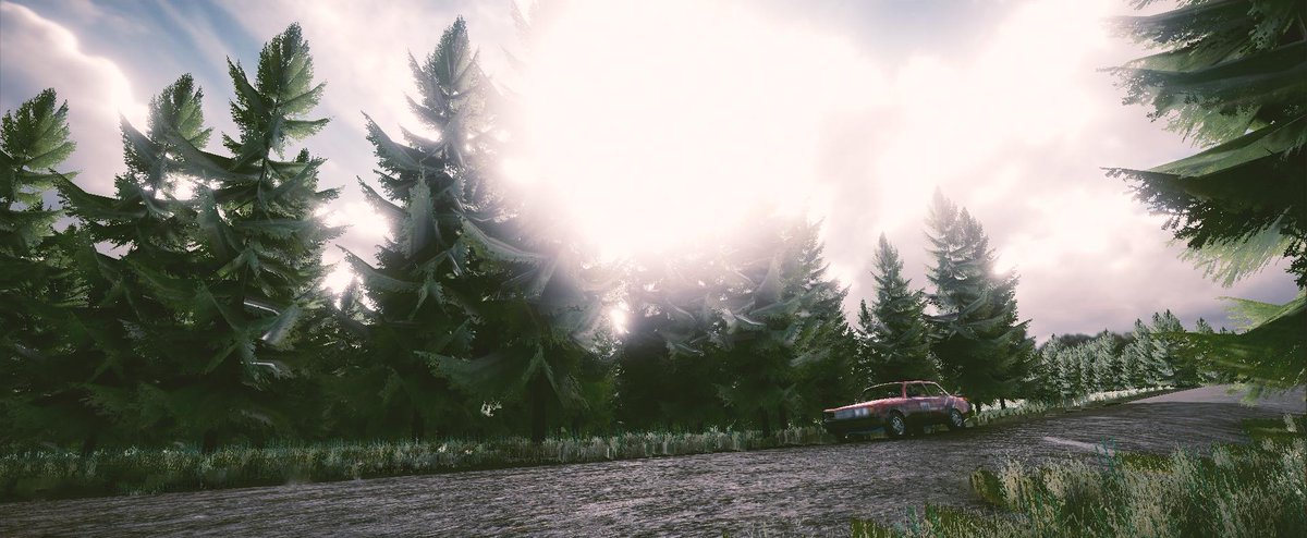 Nothke's tweet photo. That's it, enough with goddawful indie #pixelart, #INFINLAND is now going full #AAA. Removing VR and wheel support, locking to 30fps, console exclusive. $59.99 #screenspace #dof #bloom #motionblur #graphicsbuzzword #temporal #froxel #surfel https://t.co/ZLfA4l75kh