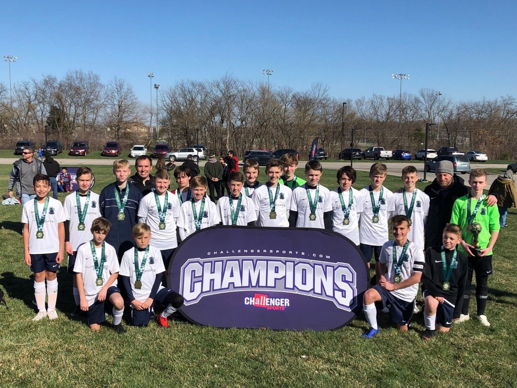 unionkcsoccer's tweet photo. KCSG Academy 05 are Emerald Cup U14 Gold Champions! 

#ShieldValues https://t.co/YmaYOfFtn7