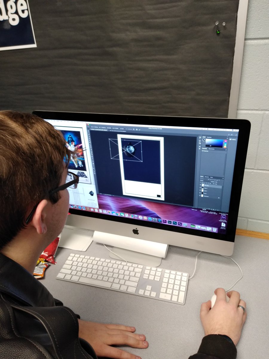 TheEdgeLC's tweet photo. Star wars poster DMA style coming soon. #DMA #theEdgeLC #StarWarsPoster https://t.co/s2bLpGE72U