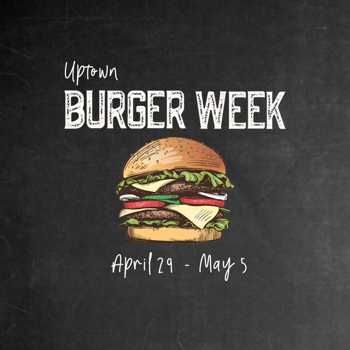 Save THESE dates! #BurgerWeekSJ