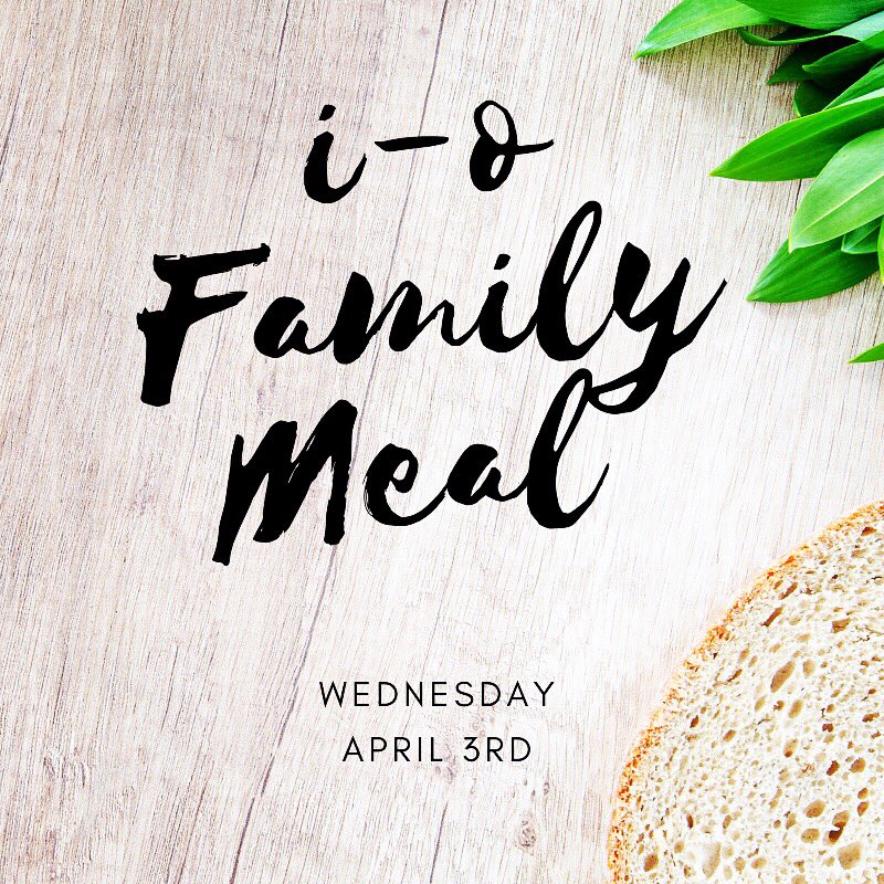 insideouties's tweet photo. This Wednesday will be our i-o Family Meal consisting of a full spaghetti dinner! We can’t wait to share a meal with you and our staffers. See you at 7PM on Wednesday! 🍝🥗🥖 #io #Spaghetti #FamilyMeal #BiblicalCommunity https://t.co/t8J5z0Uce2