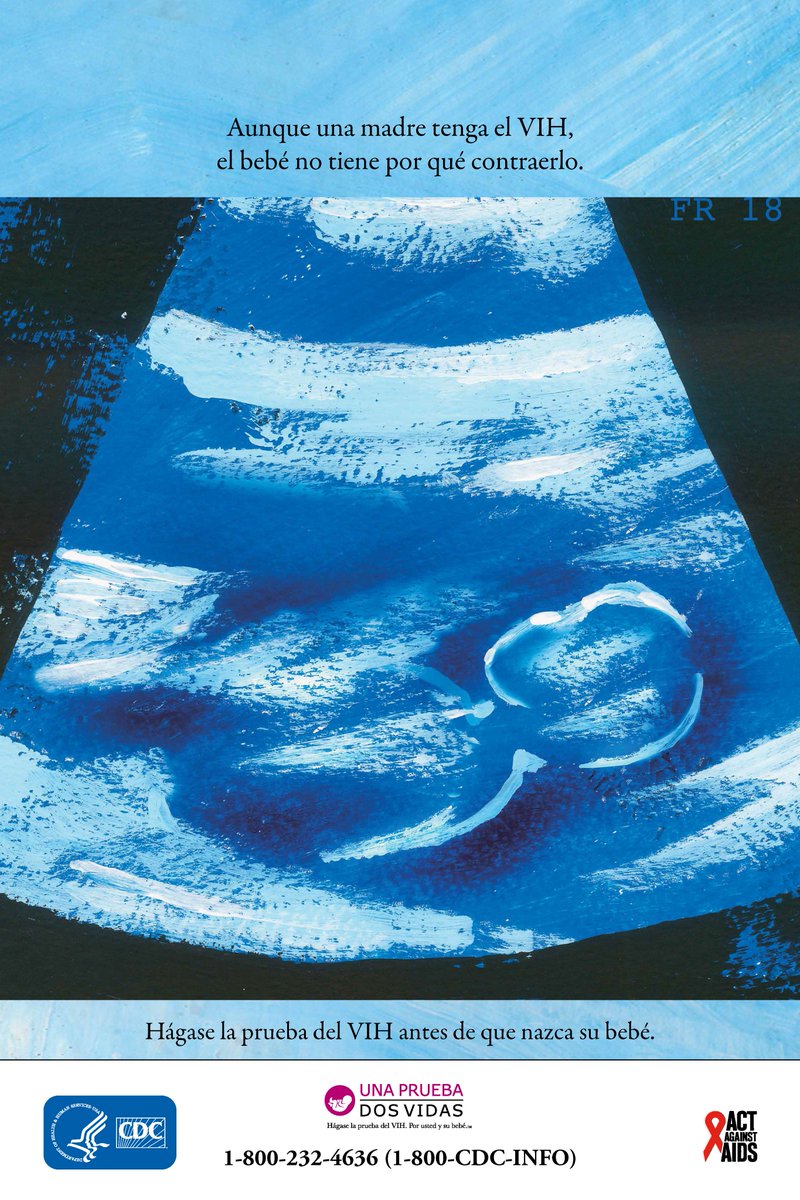 NHMAmd's tweet photo. Looking for ways to decorate your patient waiting areas and/or exam rooms? Check out the different HIV prevention & care posters for pregnant women available here: https://t.co/I1CVinOTmk. This poster encourages all pregnant patients to get an HIV test. #OneTestTwoLives https://t.co/XlQT26rOGa