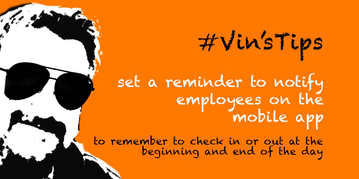 knowify's tweet image. #VinsTips
Are your employees forgetting to check in at the beginning of the day? Knowify gives you the option of setting an automatic reminder at a time of your choice to notify employees on the mobile app to remember to check in or out at the beginning and end of the day.