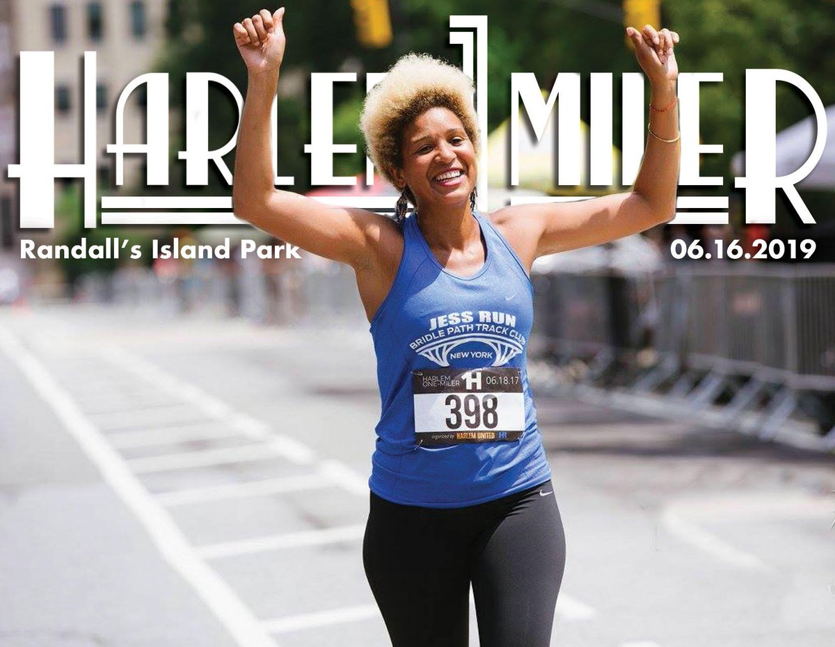 harlem_run's tweet photo. Run, Jog, Skip, Shuffle, Walk or Race! See you at the starting line of our Annual #Harlem1Miler scheduled for Sunday, June 16th! Register Today!
https://t.co/yL21kCNV7u
#HarlemRun #WeRunHarlem #TheMVMT
#HarlemUnited #OnlyInHarlem #Community https://t.co/U6JHIHrq5z