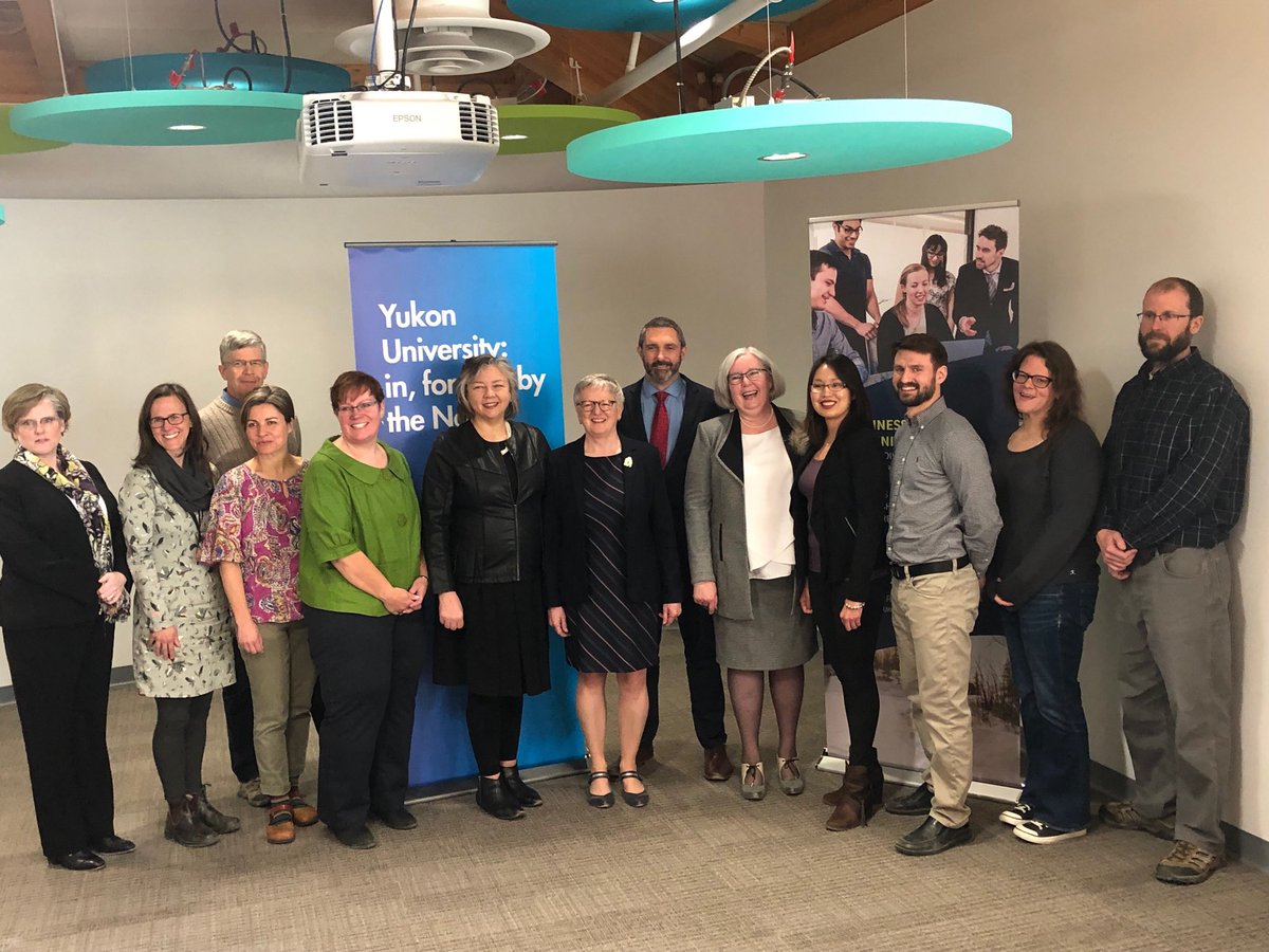 Bachelor of Business Administration team launches second made-in-Yukon degree! #YukonU2020 #ForTheNorth