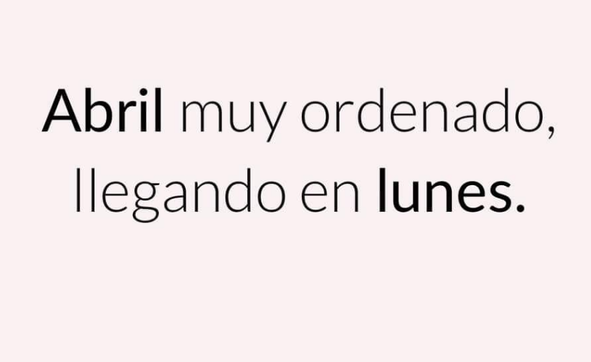 abrileyva's tweet photo. #AprilFools
Feliz inicio de mes, nuestro mes ya está aquí! 💕👑🔥 https://t.co/lzN8iv82Pz