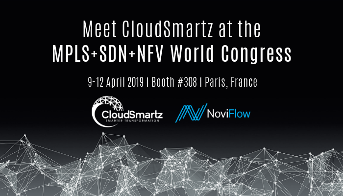 CloudSmartz's tweet photo. Our partner, @NoviFlowInc, has invited us in their booth to demo our Data Center ConneX offering. Come meet the executive team in booth #308 OR schedule a meeting ahead of time: https://t.co/vXf5qCiv2v
#MPLSWC19 #Telecom #NoviFlow https://t.co/uj5was4VRP