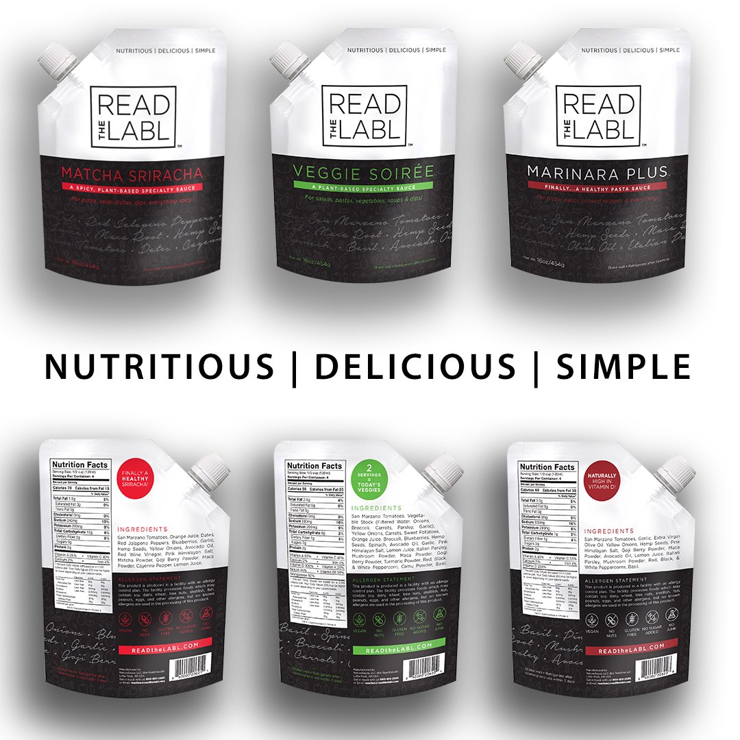 ReadtheLabl's tweet image. 1️⃣“Nutritious | Delicious | Simple” may seem like a tagline, but it’s much, much more. Remember to @readthelabl. Follow us on Instagram or Facebook to see the full post explaining the story behind our slogan.
#readthelabl #specialtysauce #nutritious #delicious #simple