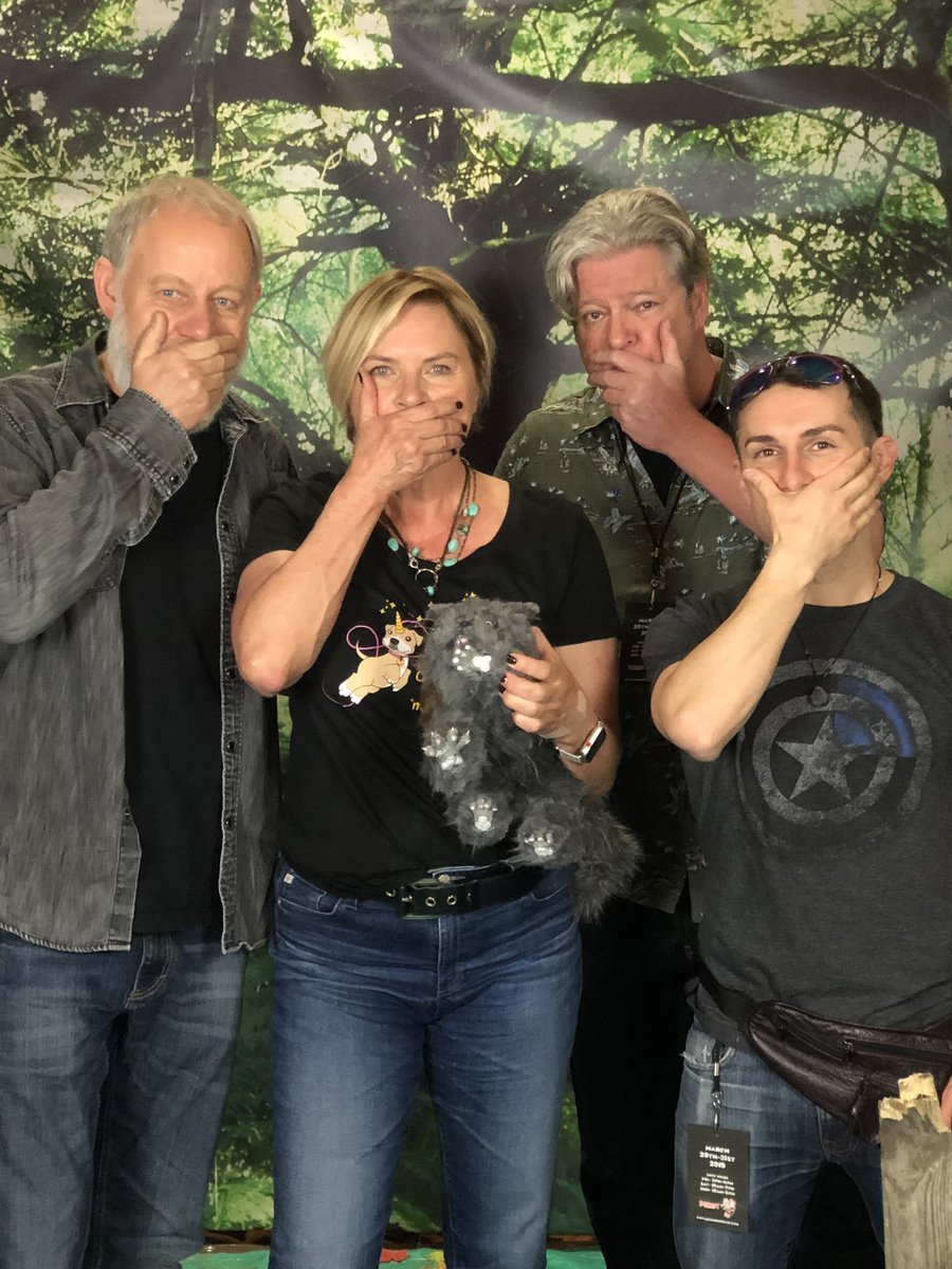 unifyagainst's tweet photo. Thank you to the cast of #PetSemetary for raising awareness about the silence associated with bullying by taking the #UnifySelfieChallenge! We are truly honored to have you all as a part of our #unifyfamily! When we stand together, we stand as one! @TheDeniseCrosby @MikoHughes https://t.co/QlfJ3YtIaI