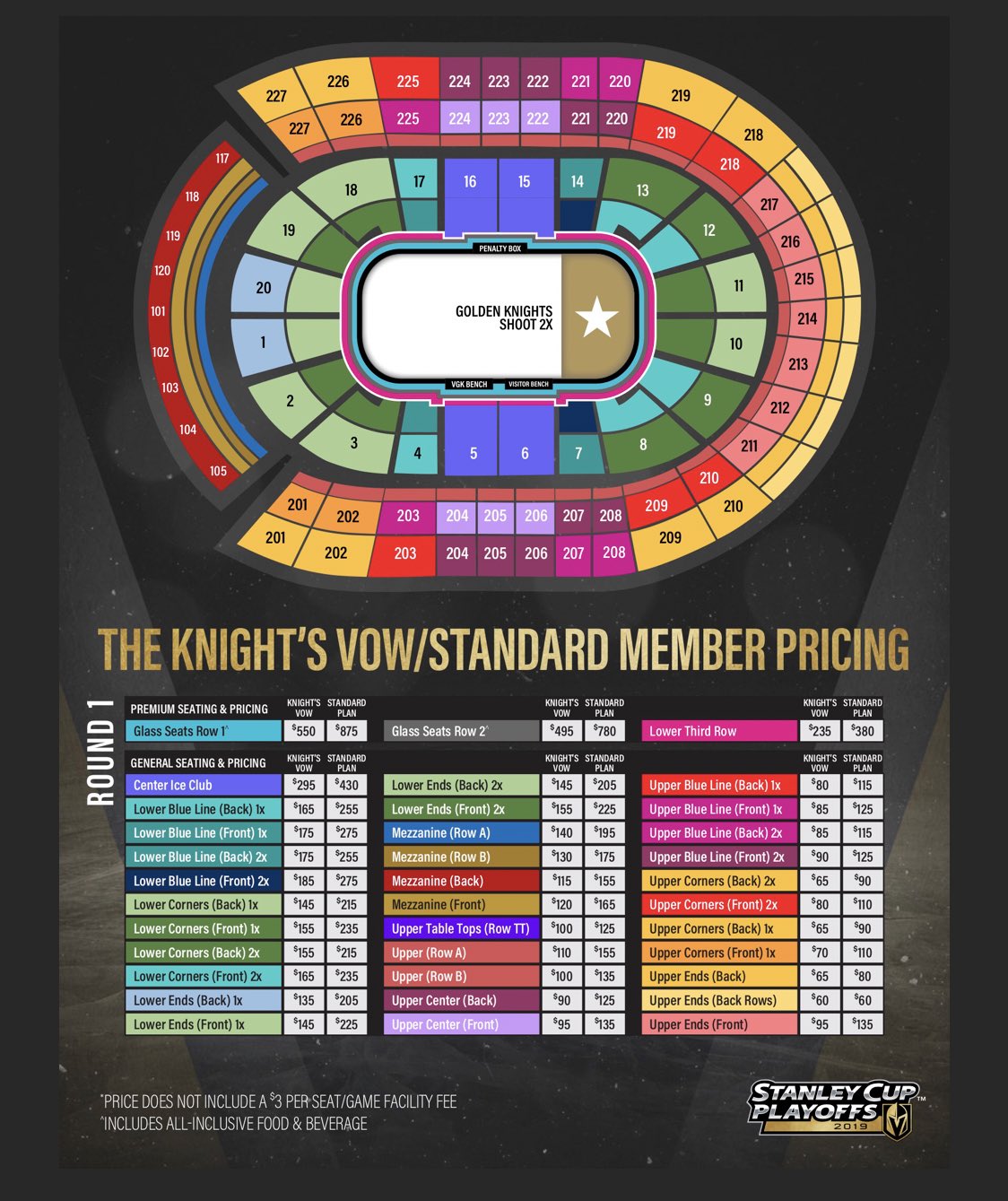 Tickets, Vegas Golden Knights