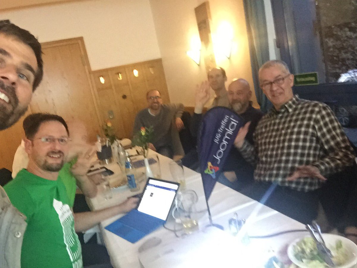 Eben noch in Florida, Kapstadt, Rust, Wien - jetzt wieder zu Hause in der JUG FFM/Rhein-Main. Hach, zuhaus ist halt am schönsten! #joomla #frankfurt #cms #opensource