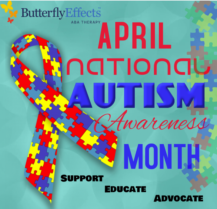 RecruitingABA's tweet photo. Autism Awareness Month is here! Please join us in supporting, educating, and advocating for our incredible community of children and families affected by ASD. #AutismAwarenessMonth #AutismAwareness #ASD #Autism #butterflyeffectsaba https://t.co/mKOUBR2Nrb