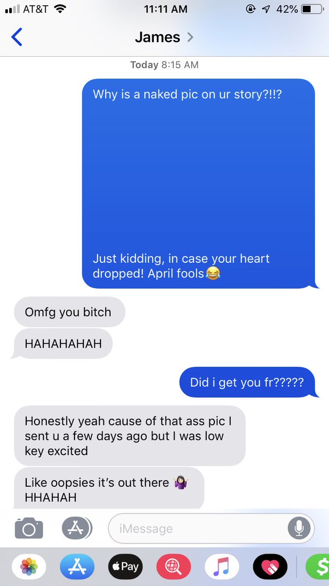 CatherinePaiz's tweet photo. The only person my April fools joke had the opposite effect on @jamescharles https://t.co/zf3oo4TKv3