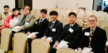 BectonHS's tweet photo. The @BectonHS Debate Team participated in the 22nd #PennModelCongress. 5 of 7 bills passed out of committee. Congratulations Blaze Grabowski-Best Delegate in the full Blue House of Representatives & Honorable Mention Best Committee Member in the Blue House Judiciary Committee https://t.co/fZKxunMDxt