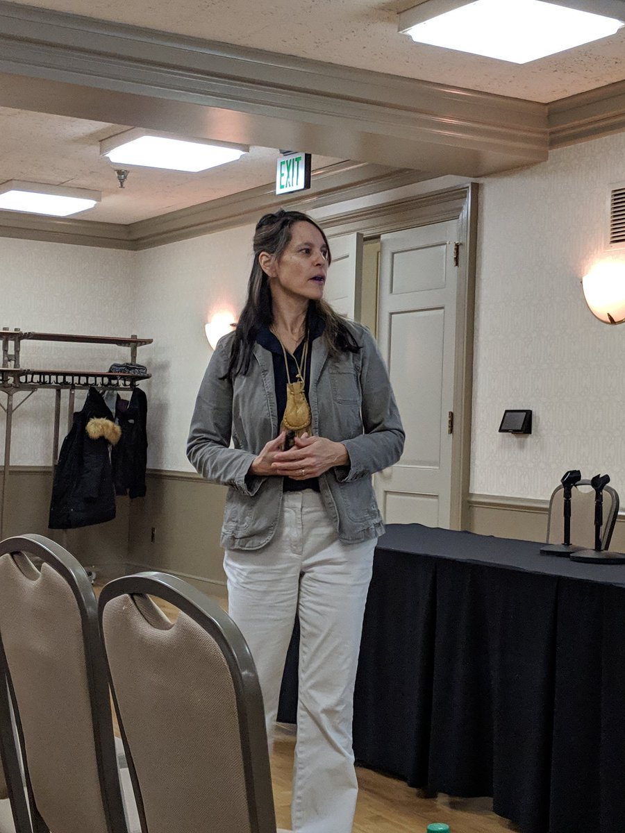AAAS_DoSER's tweet photo. "I was told a person could never be both a scientist &amp; artist, that I had to pick one. But I have very strong cultural &amp; spiritual reasons for not giving up either. And I'm very stubborn." #STEAM Annette Lee, @stcloudstate https://t.co/k4IQJfnx1m