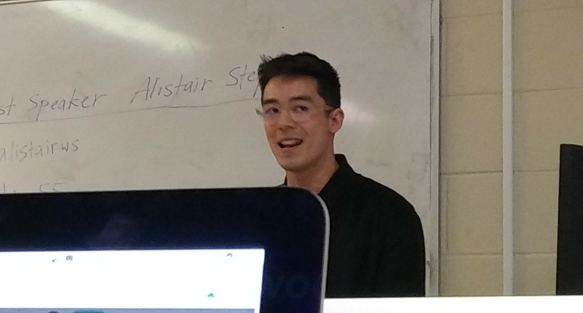 lauraahee27's tweet photo. Great lecture from @alistairws, who mentioned that he is a digital strategist for ACLU. #hive55 https://t.co/3BnmHUscgR