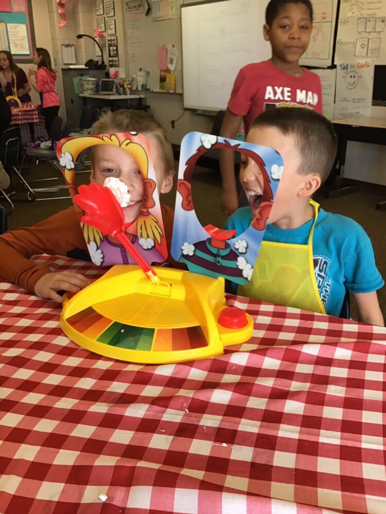 Sarah Roemer (@sarahroemer5) on Twitter photo A little Pie Face to practice authorβs purpose! Absolutely NO fun was had that day! π <a href="/SweeneyElem/">Sweeney Elementary</a> #setthestagetoengage A little Pie Face to practice authorβs purpose! Absolutely NO fun was had that day! π <a href="/SweeneyElem/">Sweeney Elementary</a> #setthestagetoengage