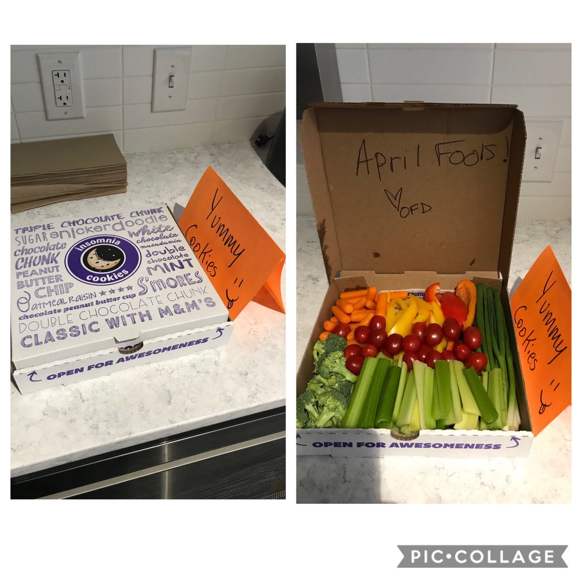 OxfordOhioPD's tweet photo. The Oxford Fire Department are a real bunch of comedians. There’s clearly no limit to how low they will go. https://t.co/SleFXovkPk