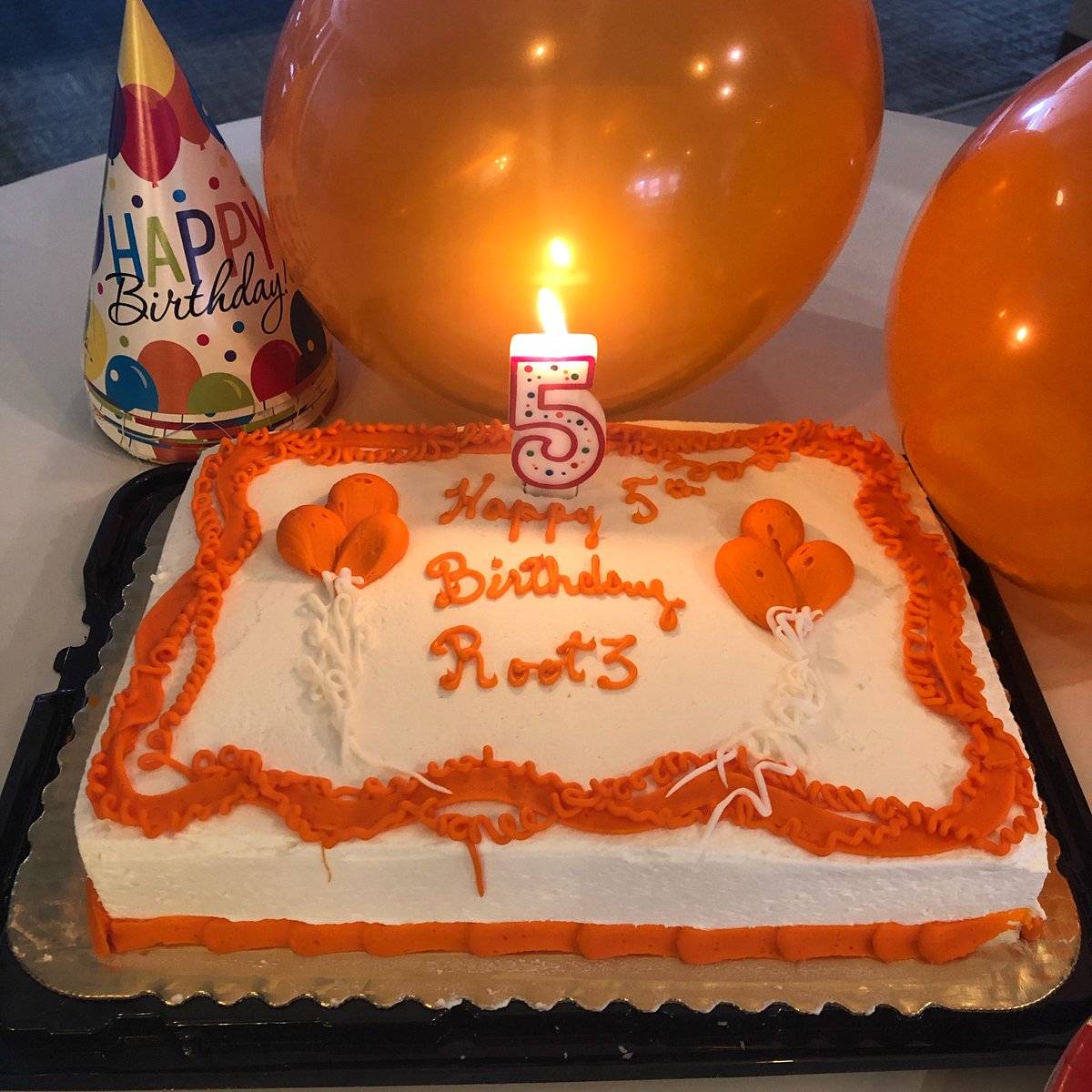 Root3Marketing's tweet photo. Today we celebrate our 5th anniversary. Thank you to our employees and clients for your support. #Root3Marketing #FantasticFive #Celebrate https://t.co/8X3lE7TsHx