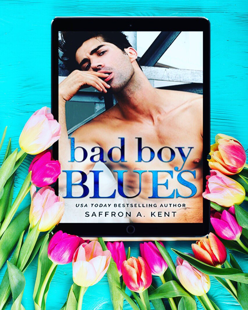 💙💙COVER REVEAL 💙💙
BAD BOY BLUES by @TheSaffronKent is coming soon!! 
Release date: April 11th

Add to your TBR: bit.ly/ZachAndCleo-GR
 
#ZachAndCleo #BadBoyBlues #ForbiddenTwist #EnemiesToLoversRomance #Angst #DirtyTalk #April11 #ComingSoon #coverreveal