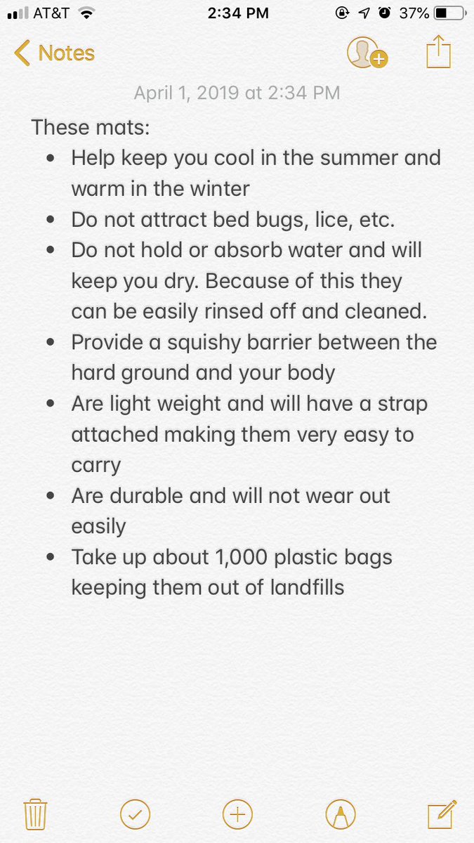 If you have a bag of plastic bags that you won’t use I would love to take them!! I have a goal to make 10 of these sleeping mats before the year is over! I’ve also included some fun facts about them💛