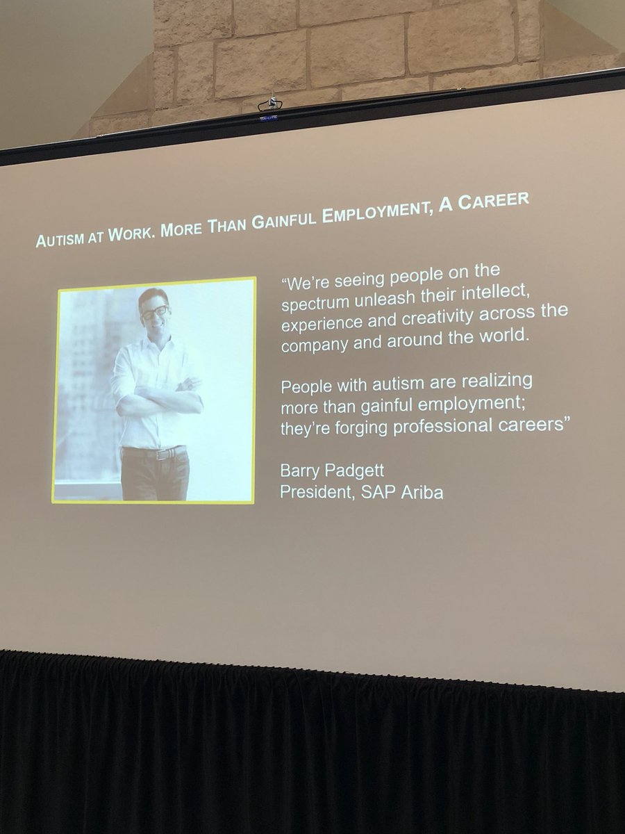 So honored to work with these world changers @JoseHugoVelasco, Global Head of @SAP #AutismAtWork and @DaivergentHQ part of @sap_iO connecting workforce on #Autism spectrum to a career in tech #SAPAribaLive @ElsForAutism 💙