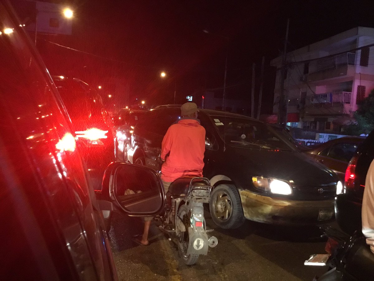 naijama's tweet photo. @trafficbutter what’s happening on Awolowo Road?
Why are all the petrol stations surrounded by unruly ‘queues’ of people driving just anywhere anyhow?
#Anyhowness #WeNeedToFixUs https://t.co/lEHzxnuv2L