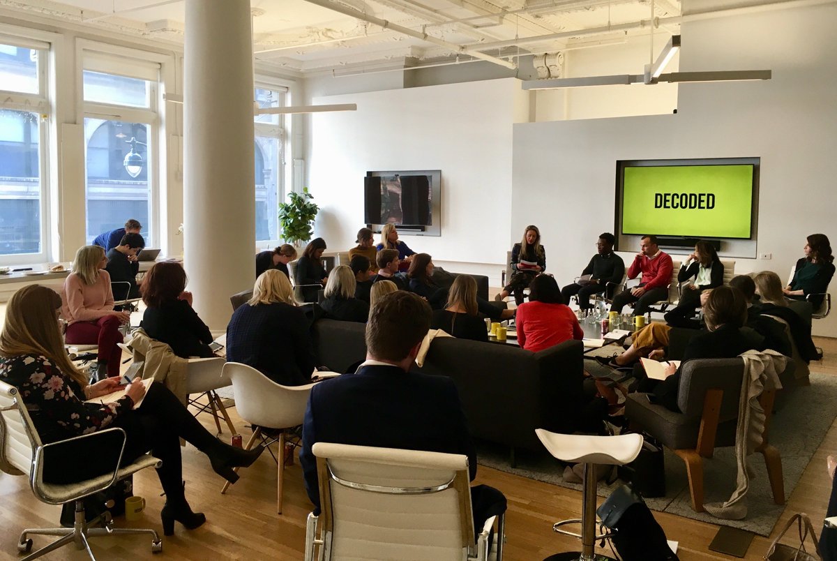 UKinNewYork's tweet photo. Today the #UKFemaleFounders have been @DecodedCO hearing from UK companies about successful US expansion and US VCs on diverse gender investment. https://t.co/5nSVNr0uPq