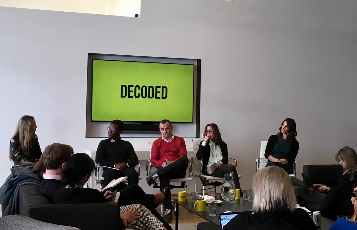 UKinNewYork's tweet photo. Today the #UKFemaleFounders have been @DecodedCO hearing from UK companies about successful US expansion and US VCs on diverse gender investment. https://t.co/5nSVNr0uPq