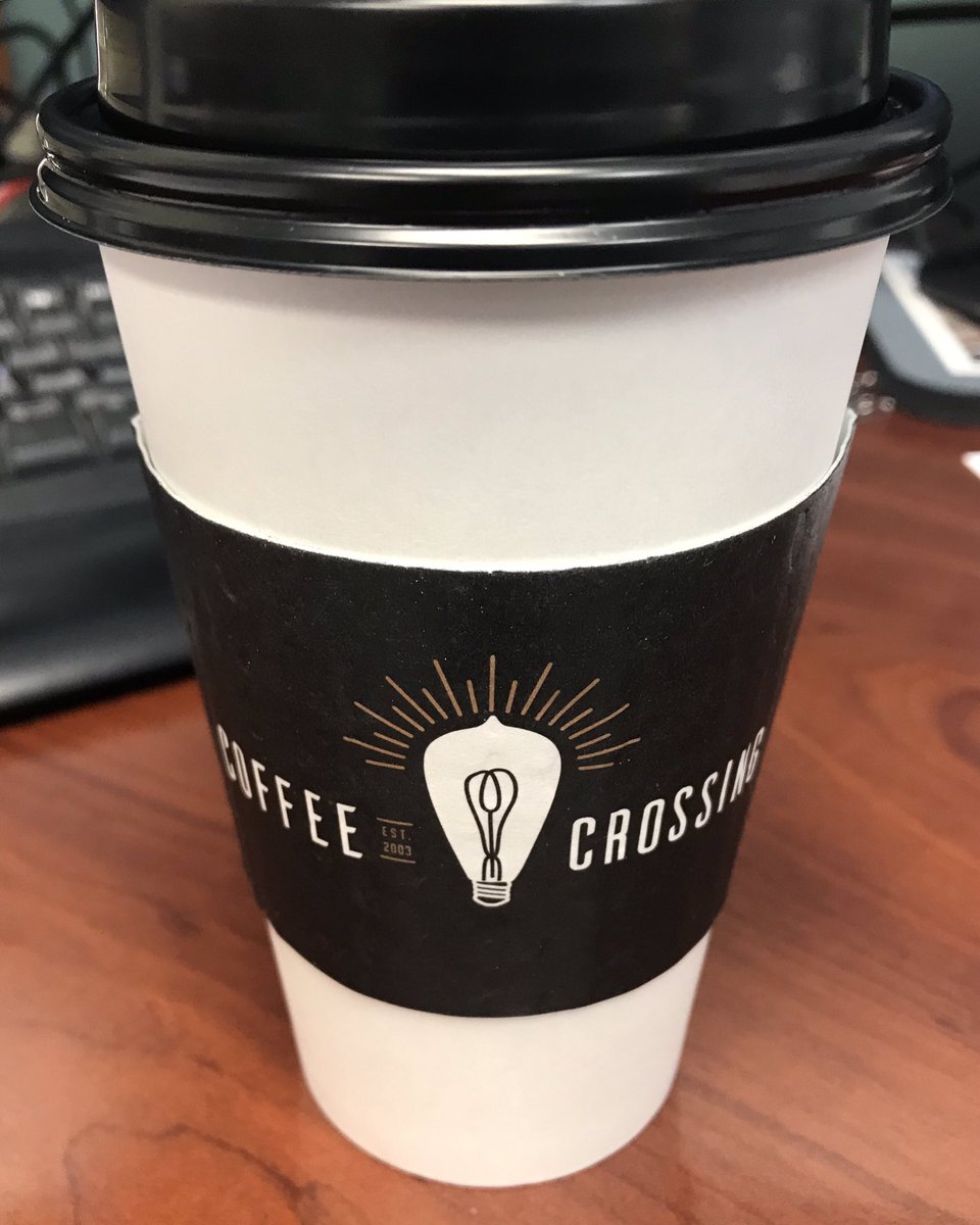 Stopped by the new <a href="/CoffeeCrossing/">Coffee Crossing</a> in Sellersburg to get a little afternoon pick me up! Glad to see new places opening around town!