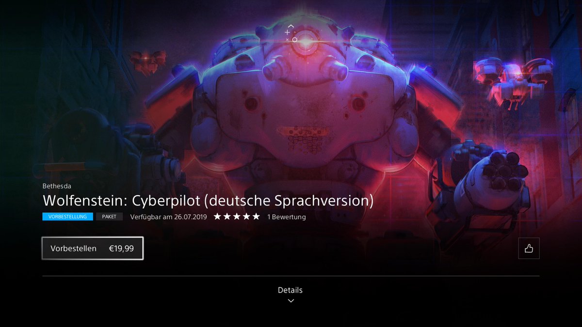 HypeYourGames's tweet image. #WolfensteinYoungblood und #WolfensteinCyberpilot (VR) können ab sofort im PSN-Store vorbestellt werden.