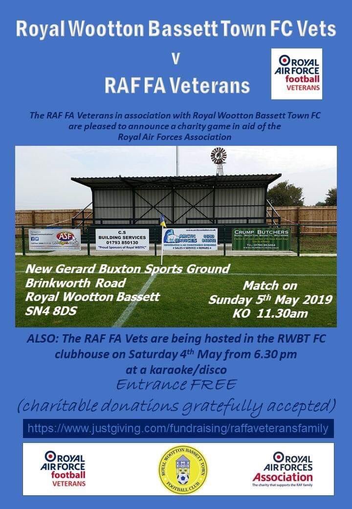 forcescarhire's tweet photo. #RoyalWoottonBassett #Lynham #Swindon #RAFA #RAFFootball #RAFFAVets https://t.co/iaiyHU6vGZ
