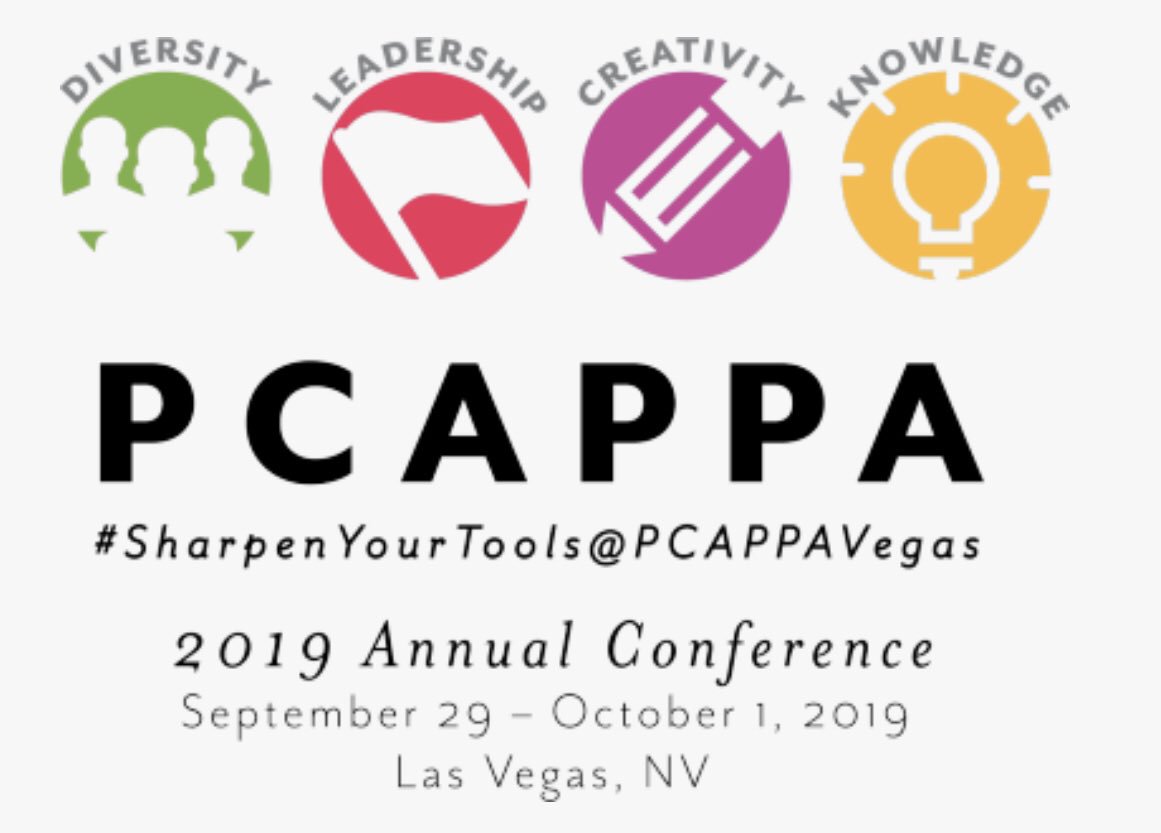 PCAPPA_Region's tweet photo. REGISTRATION NOW OPEN! Join us in sunny Las Vegas for learning, fun and connection at the PCAPPA 2019 Annual Conference! Register today! https://t.co/hgbkAfBXc7 #pcappa #sharpenyourtoolsatpcappavegas #conference #professionaldevelopment #lasvegas #facilities https://t.co/EwL3h71hMk