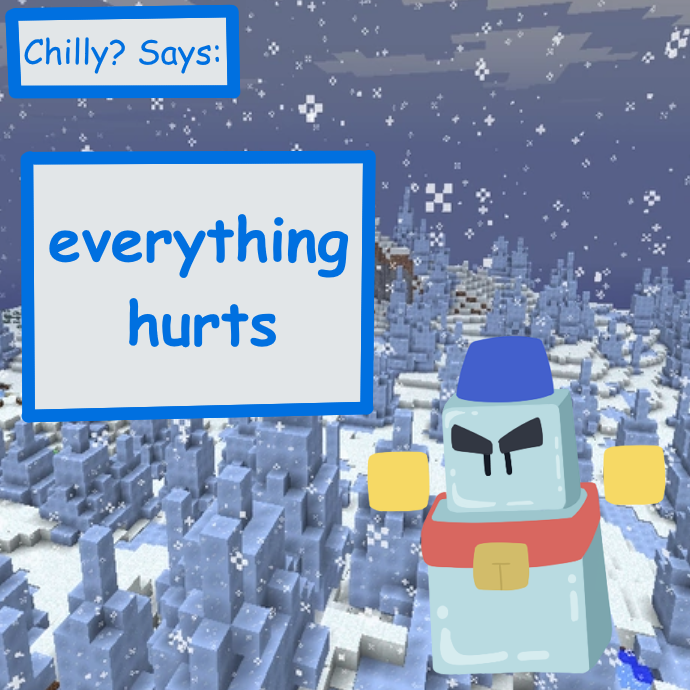 i am in pain i am in so much pain i AM the april fool ☃️