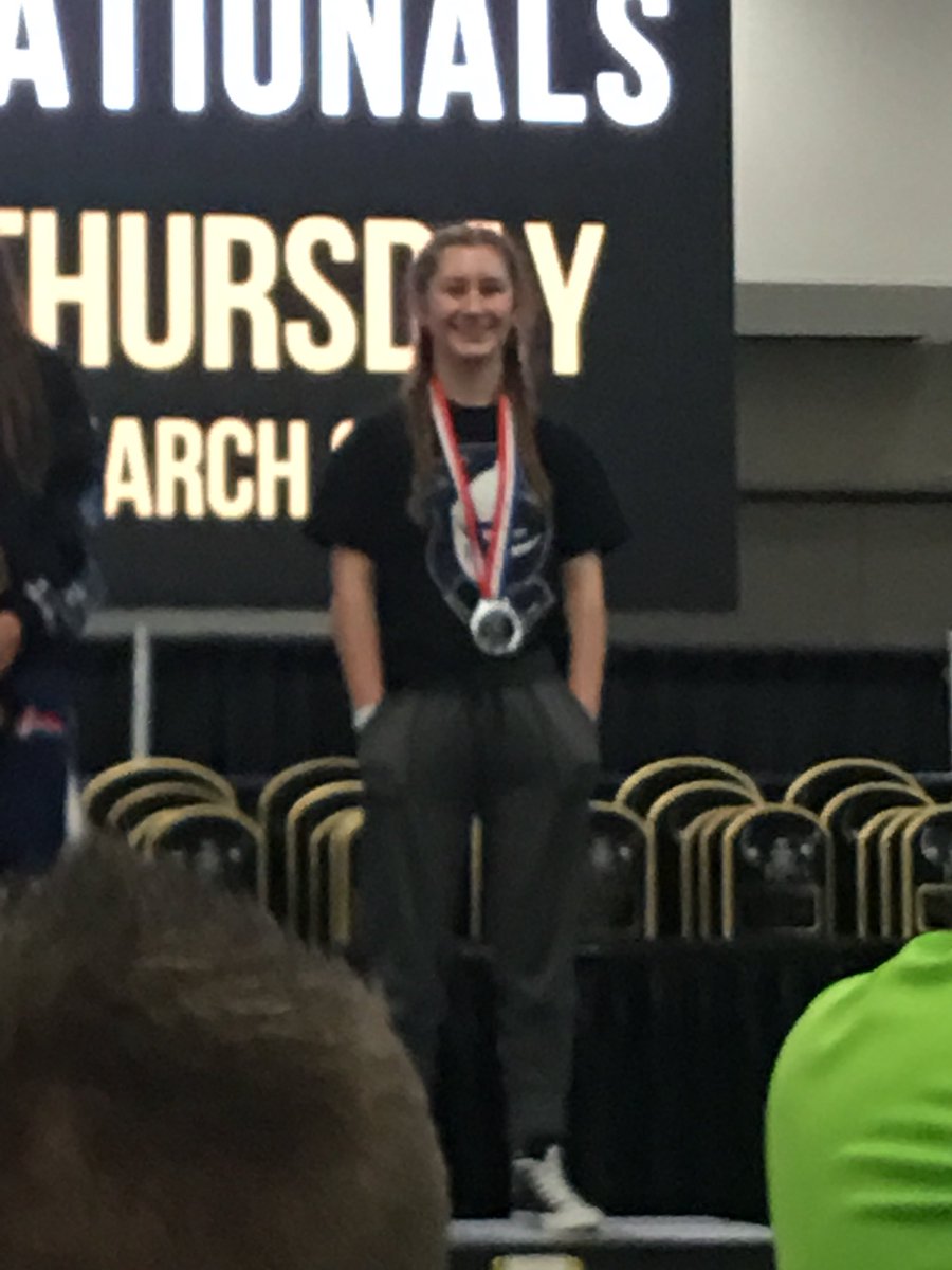 OG_Powerlifting's tweet photo. Congrats to Peyton Paa for finishing 2nd in the Women’s Raw High School JV division 52kg. Peyton finished with a total of 210kg(463lbs) https://t.co/gPCOEFhp1o