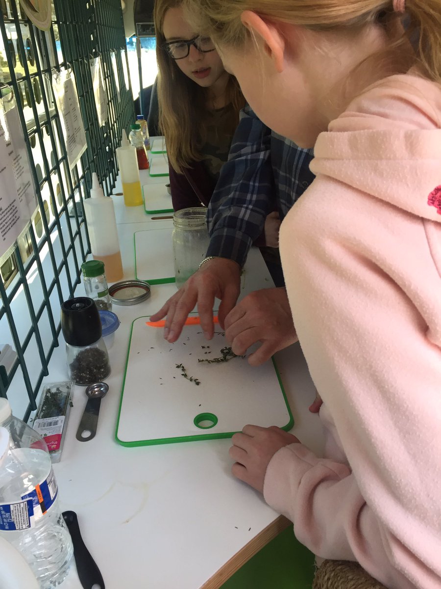 KNguyenScience's tweet photo. Hydroponics and food science @RMS_Pride today! Who knew how good salad can taste?! #foodscience #middleschool #STEMclub #ExplorersClub #MobileFoodLab https://t.co/UPFwH6cKaI