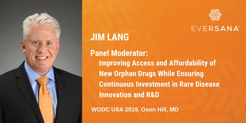 EVERSANAcompany's tweet image. Our CEO Jim Lang is moderating a panel discussion the World Orphan Drug Congress on April 12. The EVERSANA team hopes to see you next week at #WODCUSA #OrphanDrugs bit.ly/2uzv7rL