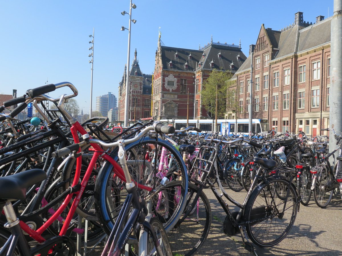 Bike parking #Amsterdam The Netherlands
Central Railway Station
Photo : <a href="/NY_impressions/">New York impressions</a> / ByroN     
#newyork #newyorkcity #nyc  #manhattan